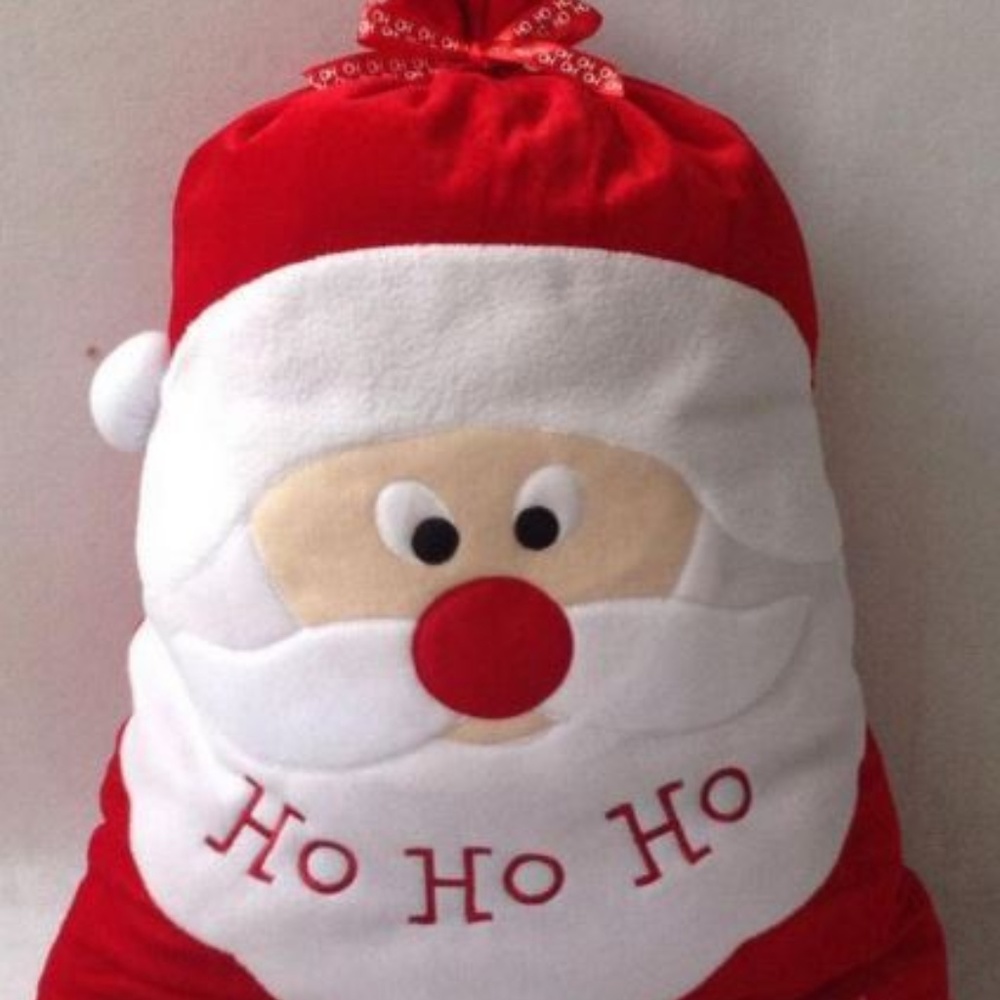 Christmas Xmas Santa Claus Gift Bags Sacks